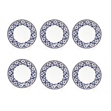 Набор 6 тарелок  «Золото Востока» 20 см 