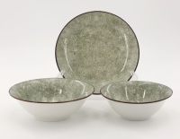 Тарелка "Мрамор" 20 см МФК Профит