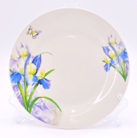 Тарелка десертная "Ирисы" 19 см МФК Профит