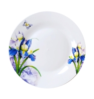 Тарелка десертная "Ирисы" 19 см МФК Профит