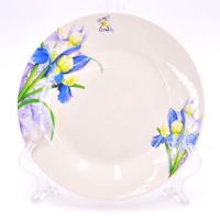 Тарелка десертная "Ирисы" 19 см МФК Профит