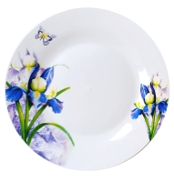 Тарелка обеденная "Ирисы" 23 см МФК Профит