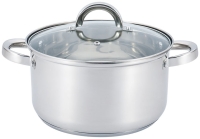 Кастрюля из нержавеющей стали серии "Классика" 4,7 литра МФК Профит