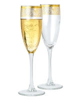 Набор 2 бокалов 170 мл для шампанского "Империя", в подарочной упаковке МФК Профит