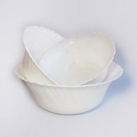 Набор салатников "ИЛЬ-ДЕ-ФРАНС (Волна)" 3 пр.: салатник 17.5 см, 20 см, 22.5 см МФК Профит