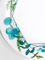 Тарелка десертная "Акварельный букет" 18 см МФК Профит