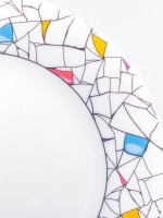 Тарелка десертная "Мозаика" 18 см МФК Профит