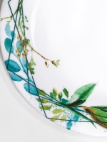 Тарелка обеденная "Акварельный букет" 23 см МФК Профит